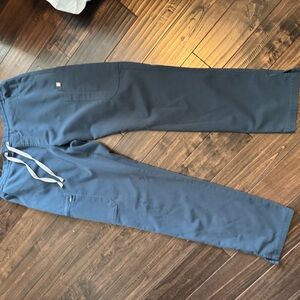 Figs Yola skinny scrub pants - dark harbor